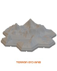 Segone - River Mountain Straight A 02 - Modular Hex - 1 Piece