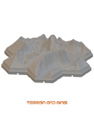 Segone - River Mountain Straight L 03 - Modular Hex - 1 Piece