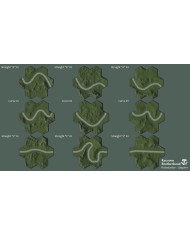 Segone - River Plain Curve 01 - Modular Hex - 1 Piece