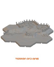 Segone - Coastal River - Modular Hex - 1 Piece