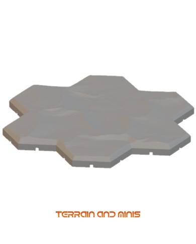 Segone - Desert Dunes - Modular Hex - 1 Piece