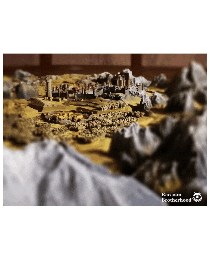 Segone - Desert Lost Temple - Modular Hex - 1 Piece