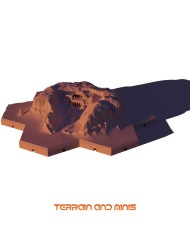 Segone - Desert Dunes - Modular Hex - 1 Piece