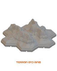 Segone - Desert Mountain Canyon - Modular Hex - 1 Piece