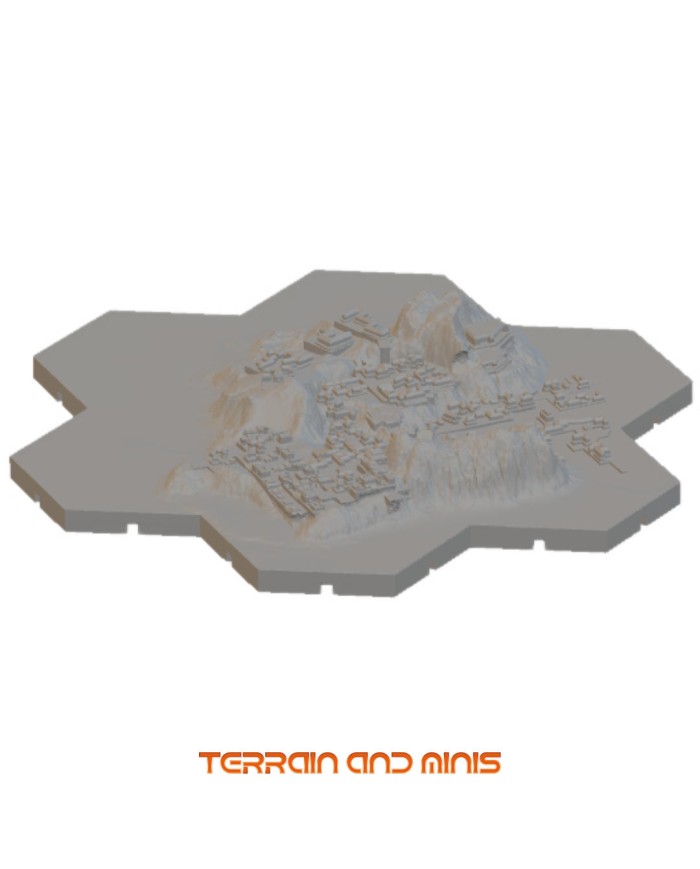 Segone - Island City - Modular Hex - 1 Piece