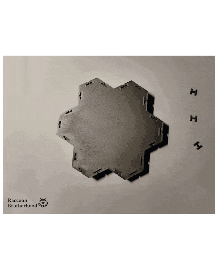 Segone - Forest 01 - Single Hex - 1 Piece