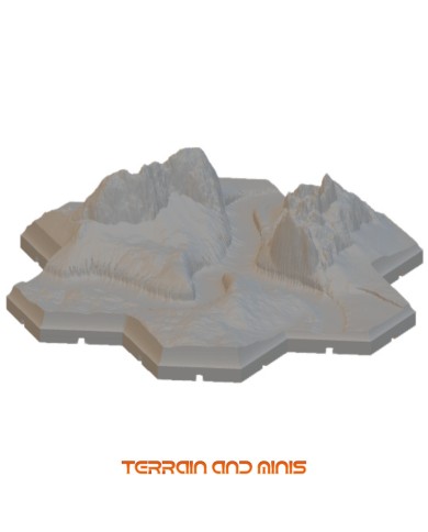 Segone - River Mountain 04 Y - Modular Hex - 1 Piece