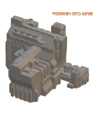 6 mm Sci Fi Building - Model 16