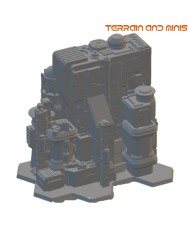 6 mm Sci Fi Building - Model 17