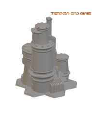 6 mm Sci Fi Building - Model 17