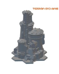 6 mm Sci Fi Building - Model 18