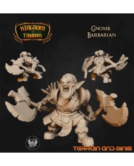 Bárbaro Gnomo con dos Hachas|The Master Forge|Bárbaros