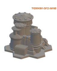 6 mm Sci Fi Building - Model 19