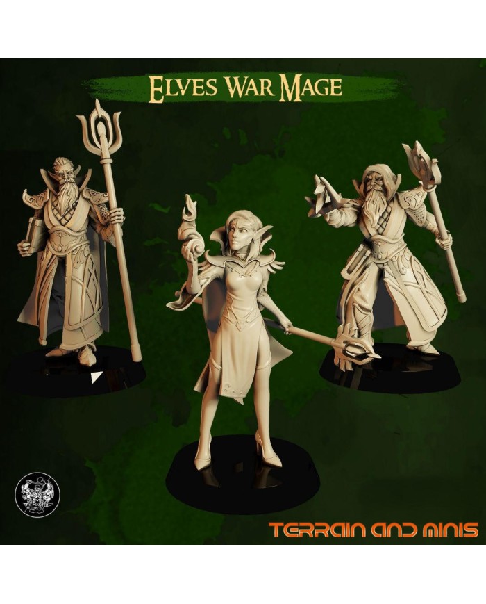 Three Highborn Elves War Mages|The Master Forge|



















Three Highborn Elves War Mages miniatures with a base for use in fantasy games and dioramas.

These Highborn Elves War miniatures is available in 28mm and 32mm scales.

These figures are not a High Elves War Mages of Warhammer Fantasy miniatures, nor is it a Frostgrave mage miniature.

You can purchase High Elves War of Warhammer Fantasy in warhammer.com and Frostgrave mage miniatures from Osprey Publishing

These miniatures is a design of The Master Forge and come unpainted and may require assembly.

We inspect all of our products before shipping, but due to the nature of 3D printing, some items may require cleaning before use.

Other print resolutions (print quality) and scales (size) are available upon request.

More Highborn Elves War miniatures or other models from The Master Forge can be found here.











Terrain And Minis is an authorized printer under commercial license from its designer: The Master Forge








