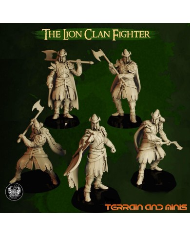 Highborn Elves - The Lion Clan - 5 Minis