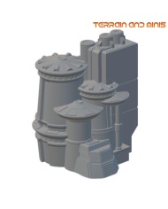 6 mm Sci Fi Building - Model 20