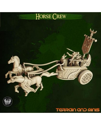 Highborn Elves - War Charriot with Crew