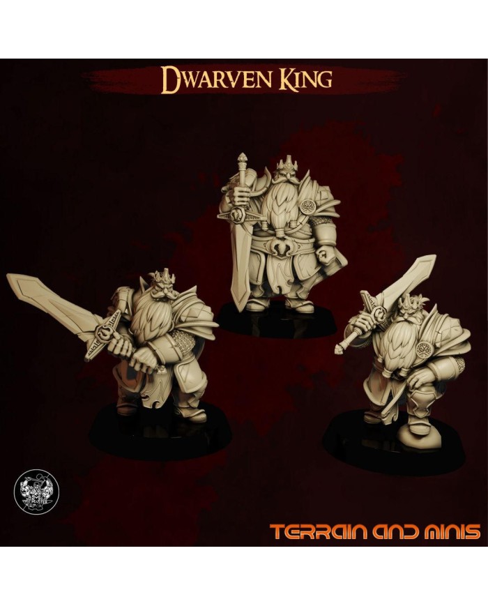 Dwarven Kings - 3 Minis
