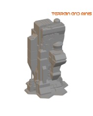 6 mm Sci Fi Building - Model 23