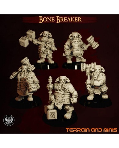 Dwarven Holds - Bone Breakers - 5 Minis
