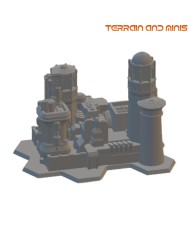 6 mm Sci Fi Building - Model 26