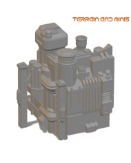 6 mm Sci Fi Building - Model 27