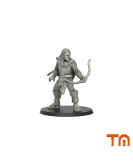 Dwarf Warrior with Axe and Shield - 1 Mini