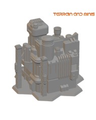 6 mm Sci Fi Building - Model 27