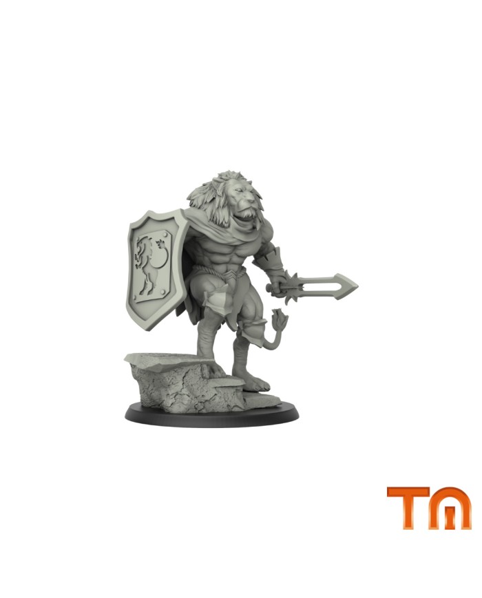 Lion Man Warrior - 1 Mini