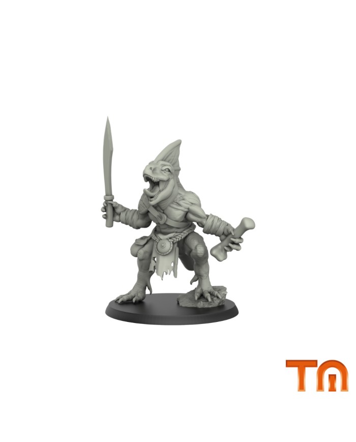 Lizard Man Warrior - 1 Mini