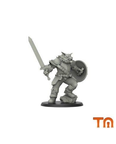 Wolf Man Warrior - 1 Mini