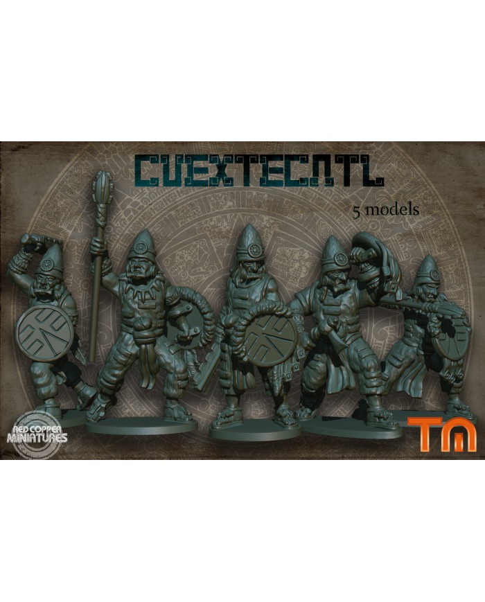 Aztecas - Cuextecatl - 5 Minis
