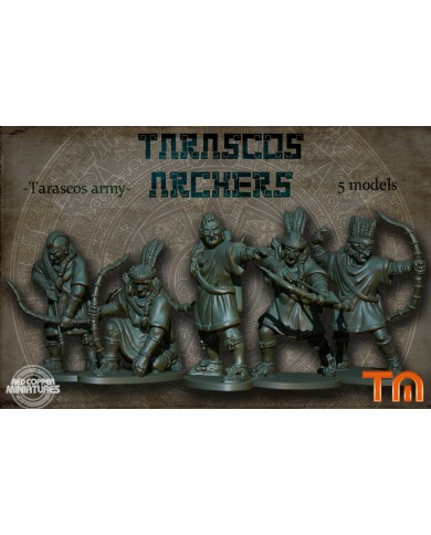 Tarascos - Arqueros - 5 Minis