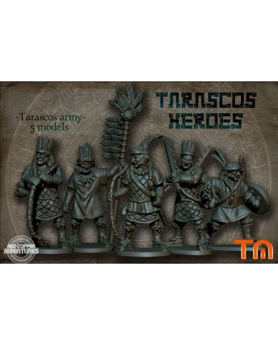 Tarascos - Héroes - 5 Minis