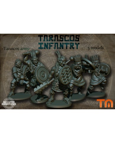 Tarascos - Infantería - 5 Minis