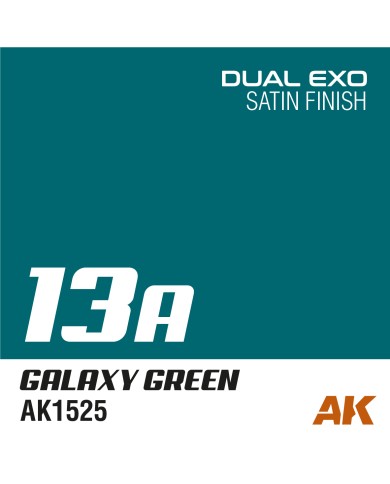 Dual Exo 13A – Galaxy Green 60ml