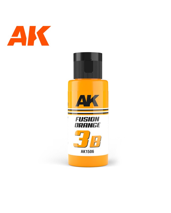 Dual Exo 3B – Fusion Orange 60ml | AK Interactive | Materials | Terrainandminis