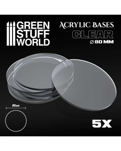 Acrylic Bases | Terrainandminis