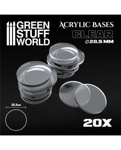 Acrylic Bases | Terrainandminis