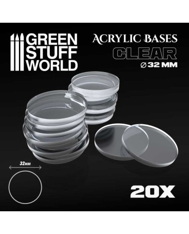 Acrylic Bases | Terrainandminis