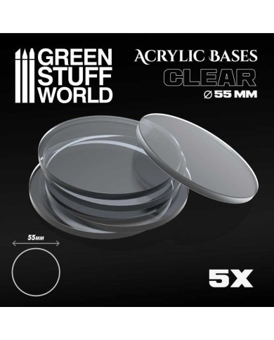 Acrylic Bases | Terrainandminis