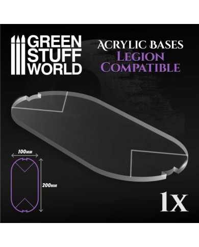 Acrylic Bases | Terrainandminis