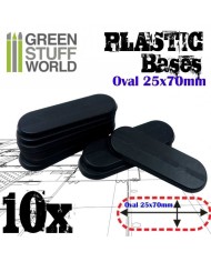 Plastic Bases - Round 55 mm BLACK (copia)