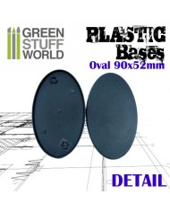 Peanas de Plástico - Ovaladas 90x52mm AOS