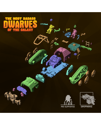 Dwarf Commandos - Buggy