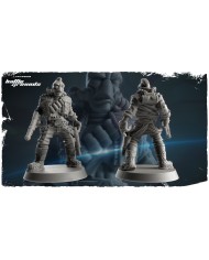 Banda de Contrabandistas Espaciales (x4) - B|Kraken 3D Studios|Bandas de Contrabandistas