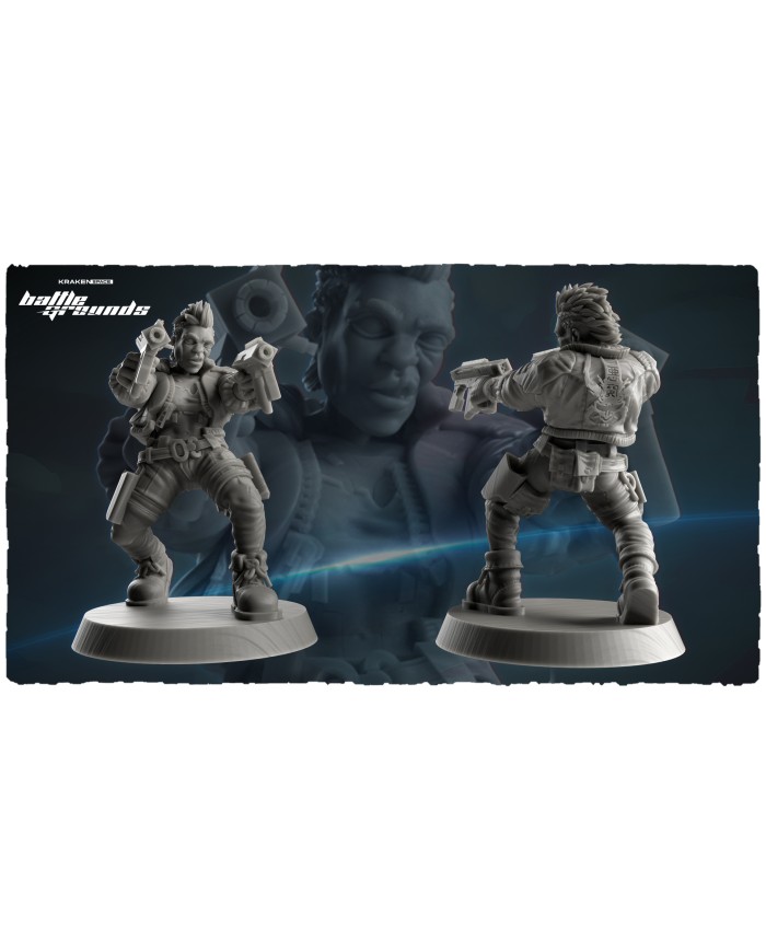 Band of Space Smugglers (x4) - B|Kraken 3D Studios|Smuggler Warbands