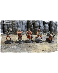 Trabajadores Espaciales (x5)|Kraken 3D Studios|Bandas de Colonos