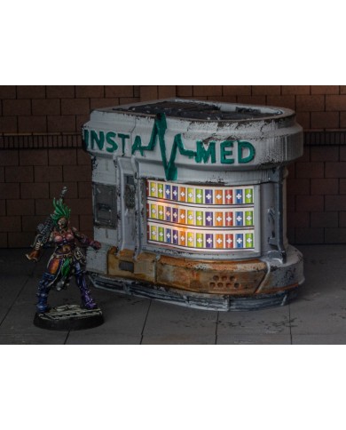 Mobiliario Urbano NeonPunk - Máquina de Vending + PDFs