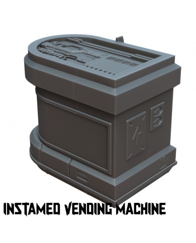 Mobiliario Urbano NeonPunk - Máquina de Vending + PDFs